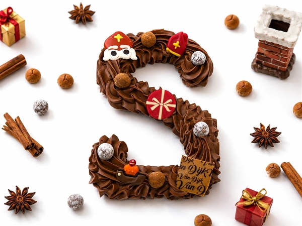 Chocolade letters groot