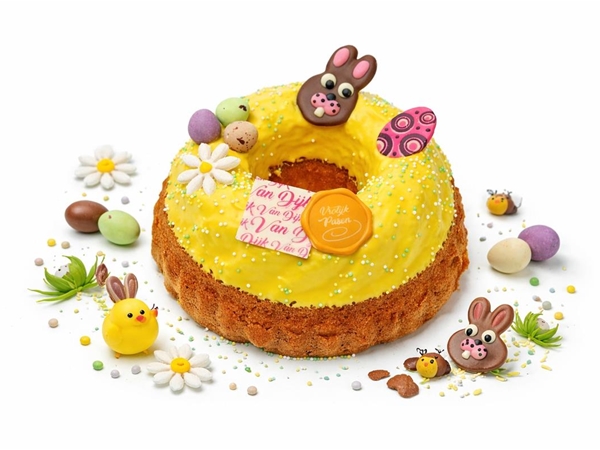 Paas tulband opgemaakt Pasen